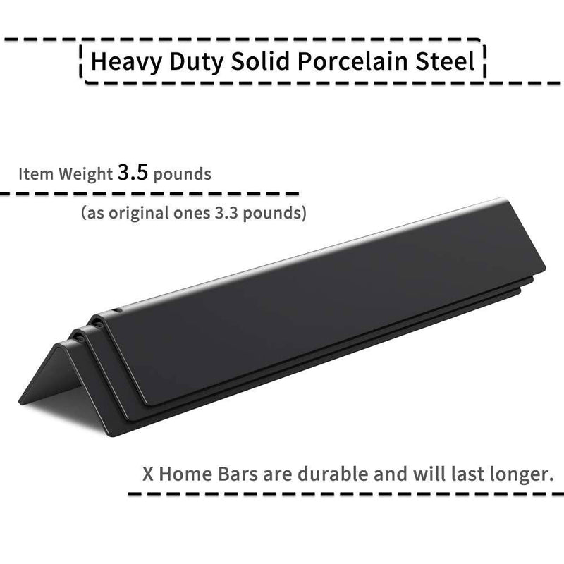 X Home 15.3 inch Sturdy Flavorizer Bars for Weber Spirit 200 Series(2013-2017), Porcelain Enameled, 7635 - Grill Parts America