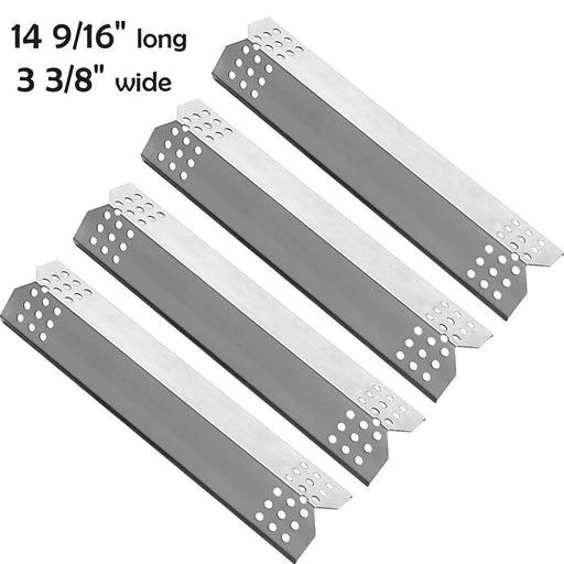 YIHAM Replacement Parts 14 9/16 inch x 3 3/8 inch, Stainless Steel, Set of 4 - Grill Parts America