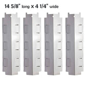 YIHAM KS734 Gas Grill Replacement Parts Stainless Steel Heat Plate Shield, Flame Tamer Burner Cover - Grill Parts America