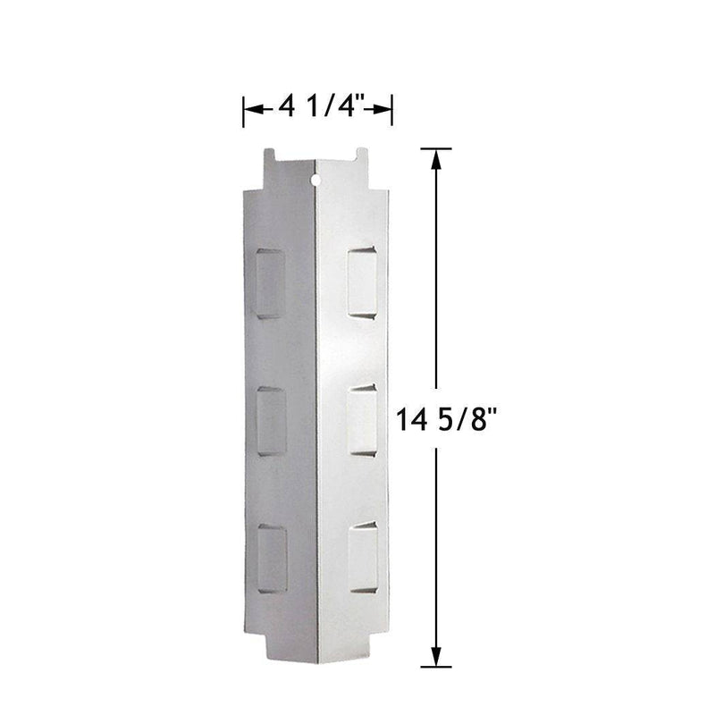YIHAM KS734 Gas Grill Replacement Parts Stainless Steel Heat Plate Shield, Flame Tamer Burner Cover - Grill Parts America