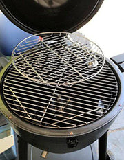 ZHOUWHJJ BBQ Stainless Steel 19.5 Inches Round Cooking Grate Cooking Grid Fit for Akorn Kamado Ceramic Grill and Other Grills - Grill Parts America