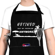 BBQ Apron Grill Chef Apron with Pockets - Grill Parts America