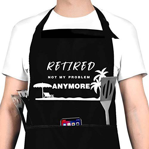 BBQ Apron Grill Chef Apron with Pockets - Grill Parts America