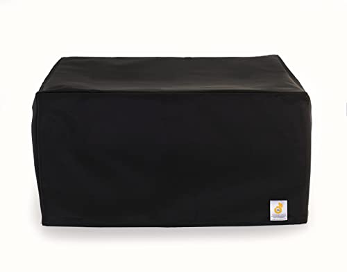 The Perfect Dust Cover, Black Nylon Cover Compatible with Emeril Lagasse Power Air Fryer 360 Model S∙AFO-001 Toaster Oven XL Family Size , Double Stitched and Waterproof Cover by The Perfect Dust Cover LLC - Kitchen Parts America
