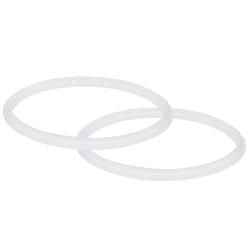 Instant Pot 2-Pack Sealing Ring 5 & 6-Qt, Inner Pot Seal Ring, Electric Pressure Cooker Accessories, Non-Toxic, BPA-Free, Replacement Parts, Clear - Grill Parts America