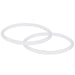 Instant Pot 2-Pack Sealing Ring 5 & 6-Qt, Inner Pot Seal Ring, Electric Pressure Cooker Accessories, Non-Toxic, BPA-Free, Replacement Parts, Clear - Grill Parts America