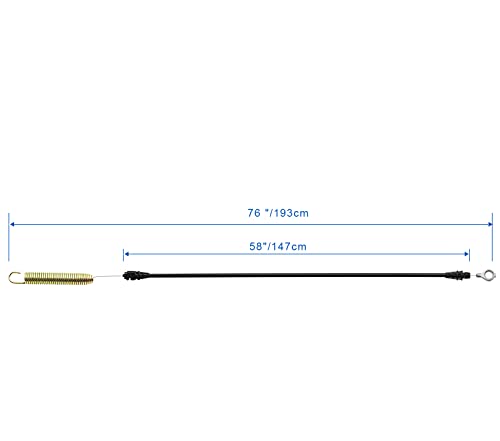 Pro-Parts GY21106 GY20156 Deck Engagement Clutch Control Cable for John Deere 100 and 300 Series - Grill Parts America