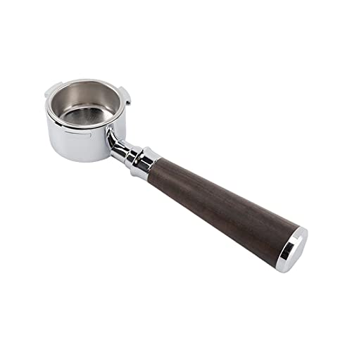 Gralara 51mm Coffee Portafilter, Filter Handle, Bottomless Portafilter for Espresso Machine Parts Replacement Accessories, Style B - Kitchen Parts America
