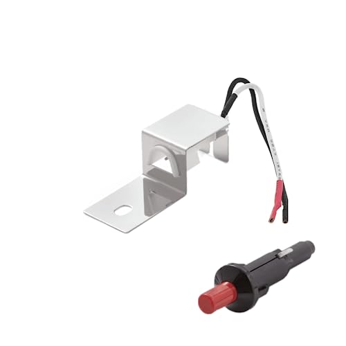 thumbnail image 2 of Only Fire Gas Grill Replacement Ignitor Kit For Weber 80462, Flame Starter Push Button Piezo Kit For Weber Q100 Q200 Gas Grills 2 of 11