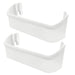 UPGRADE 2 Pack 240323001 Refrigerator Door Bin Shelf Compatible with Frigidaire & Kenmore Parts, Replace AP2115741, AH429724, EA429724, PS429724, 240323007, Only Fit Bottom Shelves - Grill Parts America