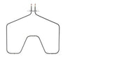 GE WB44X5082 Bake Element for Self Cleaning GE, Hotpoint, and RCA Ovens - Grill Parts America