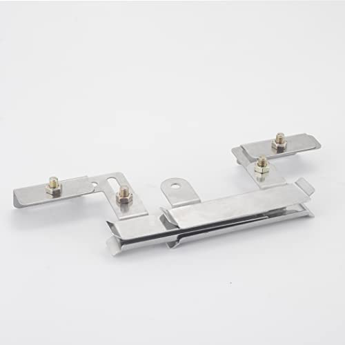 SUONA SG-67-3 Adjustable Carry Over Tubes from 4" to 7.5" Parts Replacement for Brinkmann 810-1750-s, 810-1751-S, 810-3551-0 Gas Grill Models Includes 4 Stainless Steel Carry-Over Tubes 3-Pack - Grill Parts America