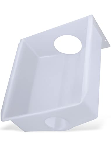 W10670845, WPW10670845 Refrigerator Ice Bucket Compatible with Whirlpool, Kenmore, kitchenaid, Amana Refrigerators, etc. Part Number: 2196091, 1115342, 1115372, 2152701, 2152702, etc. - Grill Parts America