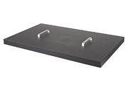 Blackstone 5004 Hard Top Lid with Handle-Outdoor Cover Powder Coated Steel Lightweight Durable Perfect Accessories to Protect Fits 36” Front or Rear Grease Griddle, 36 Inch, Black - Grill Parts America