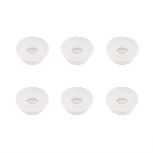 Alamic Replacement Float Valve Gaskets for Instant Pot Duo, Duo Plus, Ultra, LUX 3, 8 Qt, Pressure Cooker Float Sealing Caps - 6 Pack - Kitchen Parts America