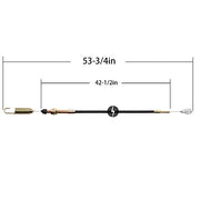 Igidia GX21634 Push Pull Cable Compatible with John Deere 14SC 14PZ 14SE JX85 JE75 JA62 JA60 JA65 - Grill Parts America