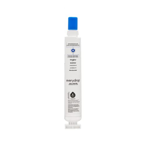 Everydrop by Whirlpool Ice and Water Refrigerator Filter 6, EDR6D1, Single-Pack , White - Grill Parts America