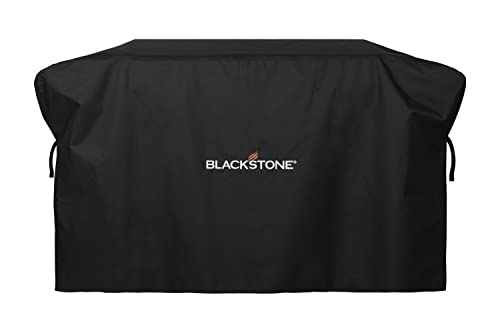 Blackstone 5483 Griddle Cover Fits 28 inches Griddle Cooking Station with Hood Water Resistant, Weather Resistant, Heavy Duty 600D Polyester Flat Top Gas Grill Cover with Cinch Straps 28" Black - Grill Parts America