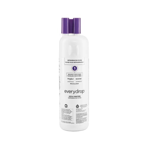 Everydrop by Whirlpool Ice and Water Refrigerator Filter 1, EDR1RXD1, Single-Pack , Purple - Grill Parts America
