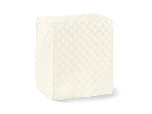Covermates Keepsakes - Rectangular Appliance Cover - Dust Protection - Stain Resistant - Washable - Appliance Cover-Cream - Kitchen Parts America