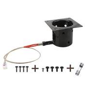 OUTGIK Heavy Duty Steel Porcelain-Enameled Fire Burn Pot and Hot Rod Ignitor Kit Replacement Parts for Traeger & Pit Boss Wood Pellet Grill, Igniter Ignition BBQ Part - Grill Parts America