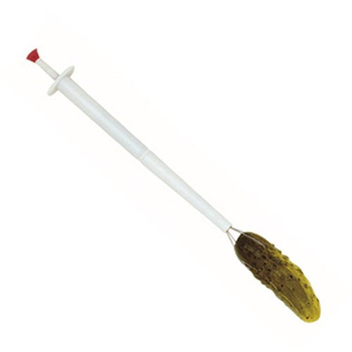 Norpro Stainless Steel and Plastic Deluxe Pickle Pincher, 8-Inches, White - Grill Parts America