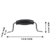 SEWACC 1 Set Pot Lid Cover Knob with Stander Holder Long Handle Kitchen Cookware Replacement Pan Pot Handgrip Lid Knob Cap - Kitchen Parts America