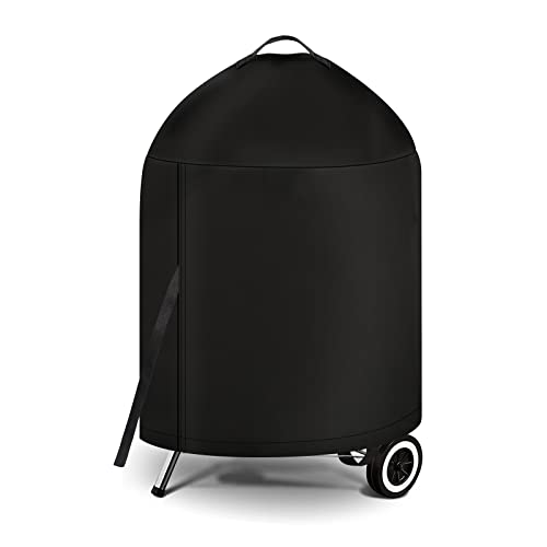 iCOVER Grill Cover for Weber 22 Inch Charcoal Kettle- Heavy Duty Waterproof BBQ Cover for Weber Char-Broil 22 Inch Charcoal Kettle Grills - Grill Parts America