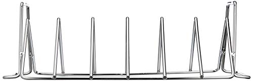 Char-Broil 140017 Grill+ Rib and Roast Rack, 11.1 x 35 x 21.1 cm, Stainless Steel - Grill Parts America