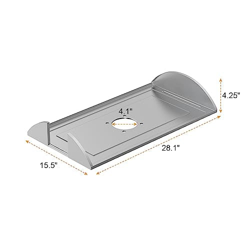 SafBbcue Heat Baffle Diffuser Plate Replacement Parts for Pit Boss 1000 11000 Series Austin XL Pellet Smoker Grills Heat Shield Accessories - Grill Parts America