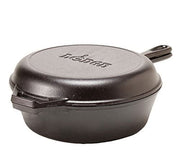 Lodge LCC3 Cast Iron Combo Cooker, Pre-Seasoned, 10.25" -Quart - Grill Parts America