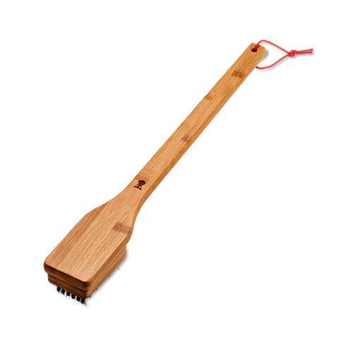 Weber 18" Bamboo Grill Brush - Grill Parts America