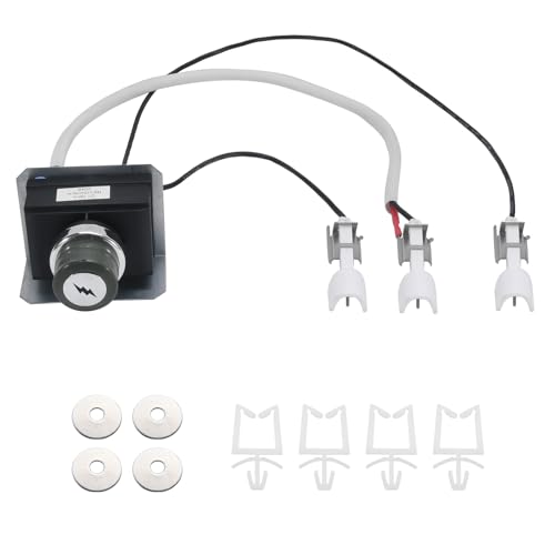 GasSaf Igniter Kit Replacement for Weber 7628 Genesis 300 Series Grill, Genesis 310 320 Gas Grill (2011 and Newer) (Front Mounted Control Panel) - Grill Parts America
