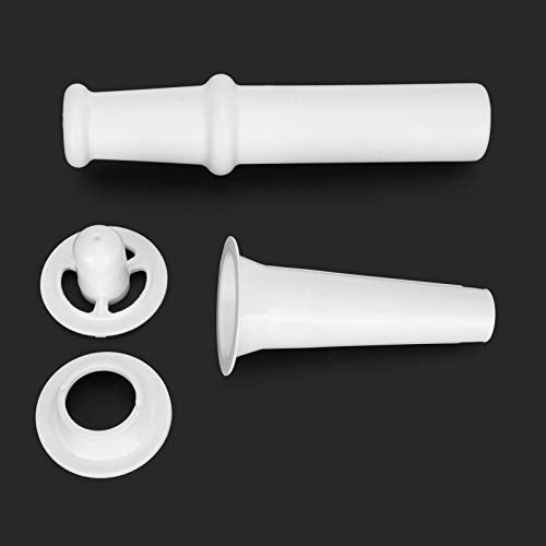 Food Grinder Attachment for Kitchen Aid Stand Mixers with Universal Food Pusher + Sausage Filler Nozzle + Kubbe Attachment for Size 5 Meat Grinder - Kitchen Parts America