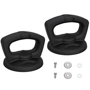 Silicone Universal Pot Lid Replacement Knobs Pan Lid Holding Handles Anti-scald Cookware Cover for Kitchen Glass Lid 2 Pack Black - Kitchen Parts America