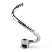 LMEI Replacement Parts KSMC7QDH Stainless Steel Spiral Dough Hook,Compatible with KitchenAid 7 and 8 Quart Commercial Stand Mixers - Kitchen Parts America