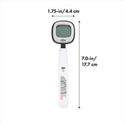 OXO Good Grips Chef's Precision Digital Instant Read Thermometer, Black - Grill Parts America