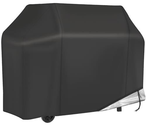 NEXCOVER Grill Cover, BBQ Cover 58 inch,Waterproof BBQ Grill Cover,Fade Resistant Gas Grill Cover, Barbecue Grill Covers, Fits Grill of Weber, Brinkmann, Nexgrill, Black Grill Cover for Outdoor Grill. - Grill Parts America
