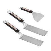 Blackstone 5322 Griddle Kit (6-Piece) Scraper, Heavy Duty BBQ Tongs, Barbecue Metal Hamburger Spatula (2) & Batter Dispenser & Mixer Bottle – Grilling Tools & Accessory, No Size, Black - Grill Parts America