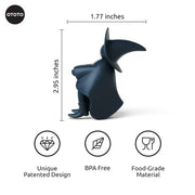 OTOTO Agatha Spoon Holder for Stove Top - Fun Kitchen Gifts for Homecooks - Spatula Holder and Cooking Spoon Rest for Stove Top and Kitchen Counter - Heat-Resistant, BPA-Free Fun Kitchen Gadget - Grill Parts America