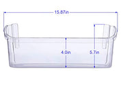Siwdoy (Pack of 2) 240323002 Refrigerator Door Bin Compatible with Frigidaire Electrolux Replaces PS429725 AP2115742, Clear - Grill Parts America