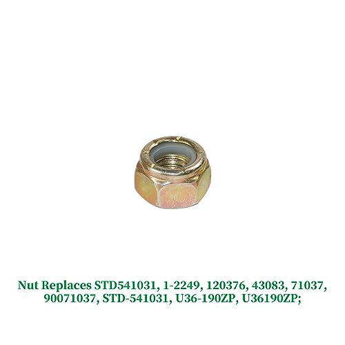 BOSFLAG 8 Pack 710-0451 Carriage Bolt with 736-0242 Washer 912-3010 Hex Nut Replaces Ryobi/mtd 710-0451, 910-0451 for MTD Cub Cadet 784-5580, 784-5581A Scraper Bar and Murray 1740718AYP Skid Shoe - Grill Parts America