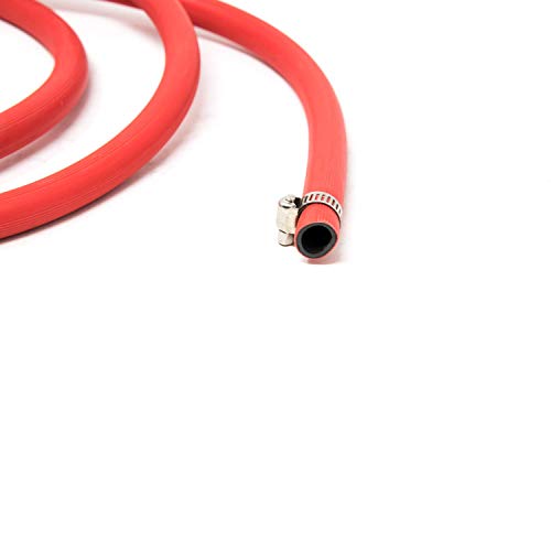 Gas One 2102 New Improved 6 ft Low Pressure Propane Regulator and Hose Connection Kit for LP/LPG Most LP/LPG Gas Grill, Heater and Fire Pit Table,Brown/A - Grill Parts America