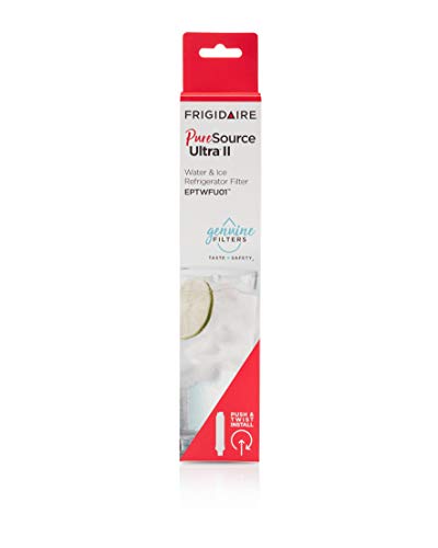 Frigidaire EPTWFU01 Refrigerator Water Filter, 1 Count, White & PAULTRA2 Air Filter, 3.8" x 1.8", White - Grill Parts America