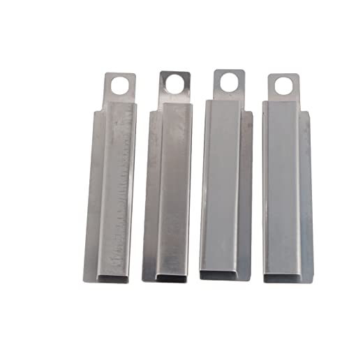 Cross Over Burner Replacement for Select Gas Grill Models Most Grills Crossover, Adjustable Length 5 8.5 inch 4 Pack Type Stainless Steel Crossover Tube Parts - Grill Parts America
