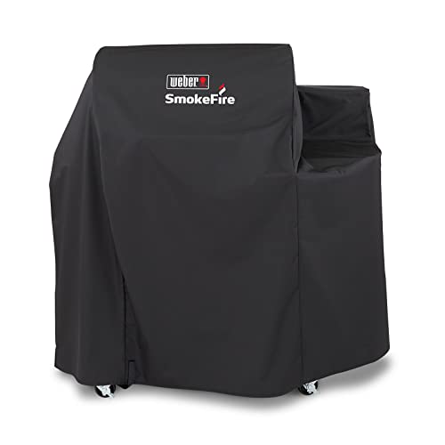 Weber 24 Inch SmokeFire Cover, Black - Grill Parts America