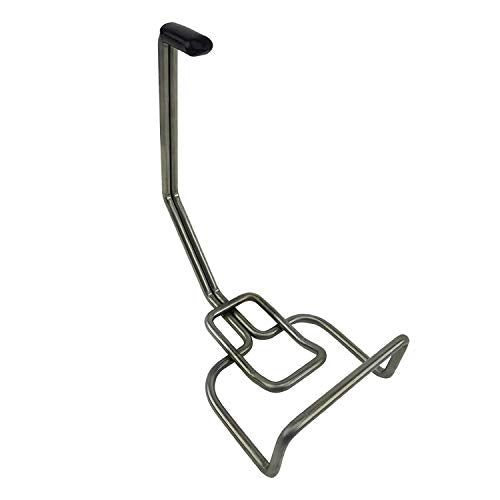 Kick Ash Basket Heavy Duty Grill Grate Super Lifter with Table Hook and Handle for Grill Grids, Pizza Stones, and Cast Iron Pans, Stainless Steel BBQ and Smoker Accessories - Designed in Wisconsin - Grill Parts America