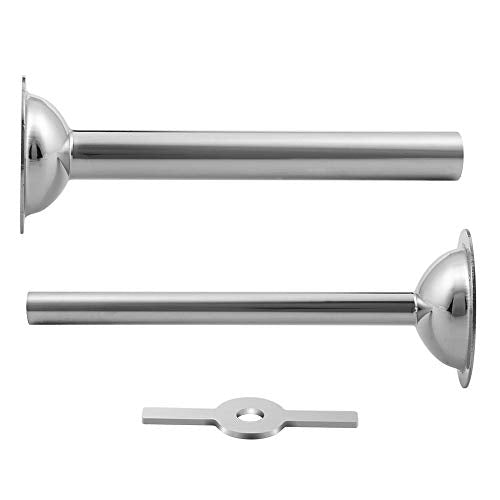 Food Meat Grinder Attachment Stainless Steel Sausage Stuffer Tubes Compatible with Size 5 Meat Grinder/Stand Mixers Machinery Parts - Kitchen Parts America