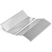 Charbrofire 820-0033 820-0033M Heat Plates 2 Burner Grill Replacement Parts for Nexgrill 820-0033 Flame Tamer Megamaster 820-0033M Grill Parts 04005820A0 Burner Cover 10000687A0 Grill Burner - Grill Parts America
