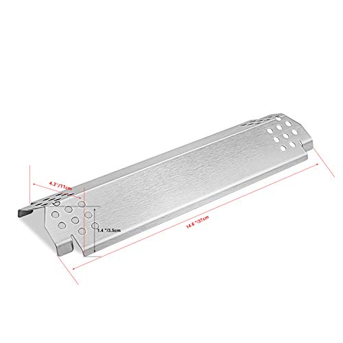 Utheer Grill Replacement Parts for Home Depot Nexgrill 4 Burner 720-0830H, 720-0830D, 720-0783E, 720-0830A Gas Grill, Included 4 Grill Burner Tube, 4 Heat Plates Shield Tent, 4 Ignitors - Grill Parts America